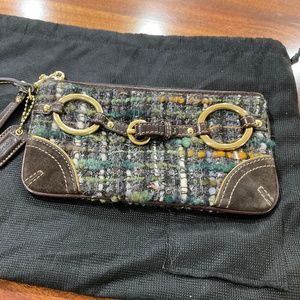 Vintage Coach Wristlet